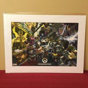 Blizzard Overwatch Anniversary Art Print by Nesskain SDCC 2017 / 20" x 13.5"